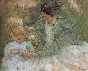 Mary Cassatt Mother and son oil painting reproduction